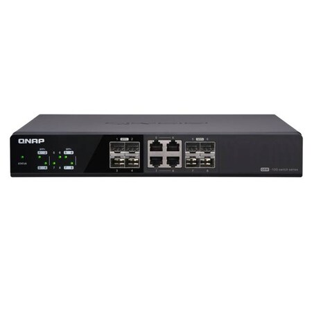 Qnap 8-Port Unmanaged 10Gbe Switch QSW-804-4C-US